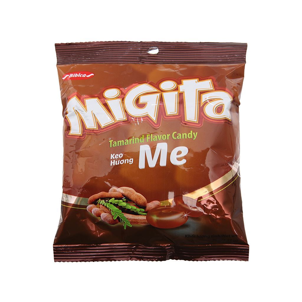 Kẹo Cứng Migita Hương Me Gói 70g