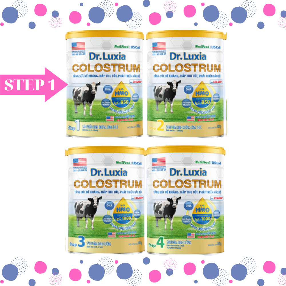 Sữa bột dr.luxia colostrum step 1 - loại 400g