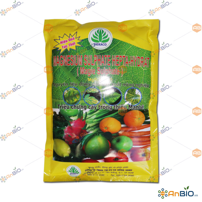 [HCM]Phân Bón Trung Lượng MAGNESIUM SULPHATE - Magie Sulphate Gói 1Kg - A3.1022