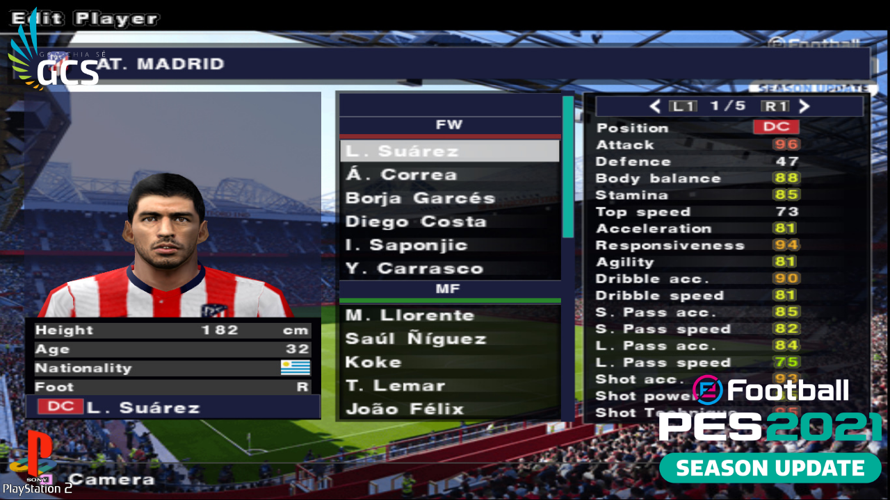 PES 2021 PS2 Cry Max V1.0 English Full Chuyển Nhượng 10.2020