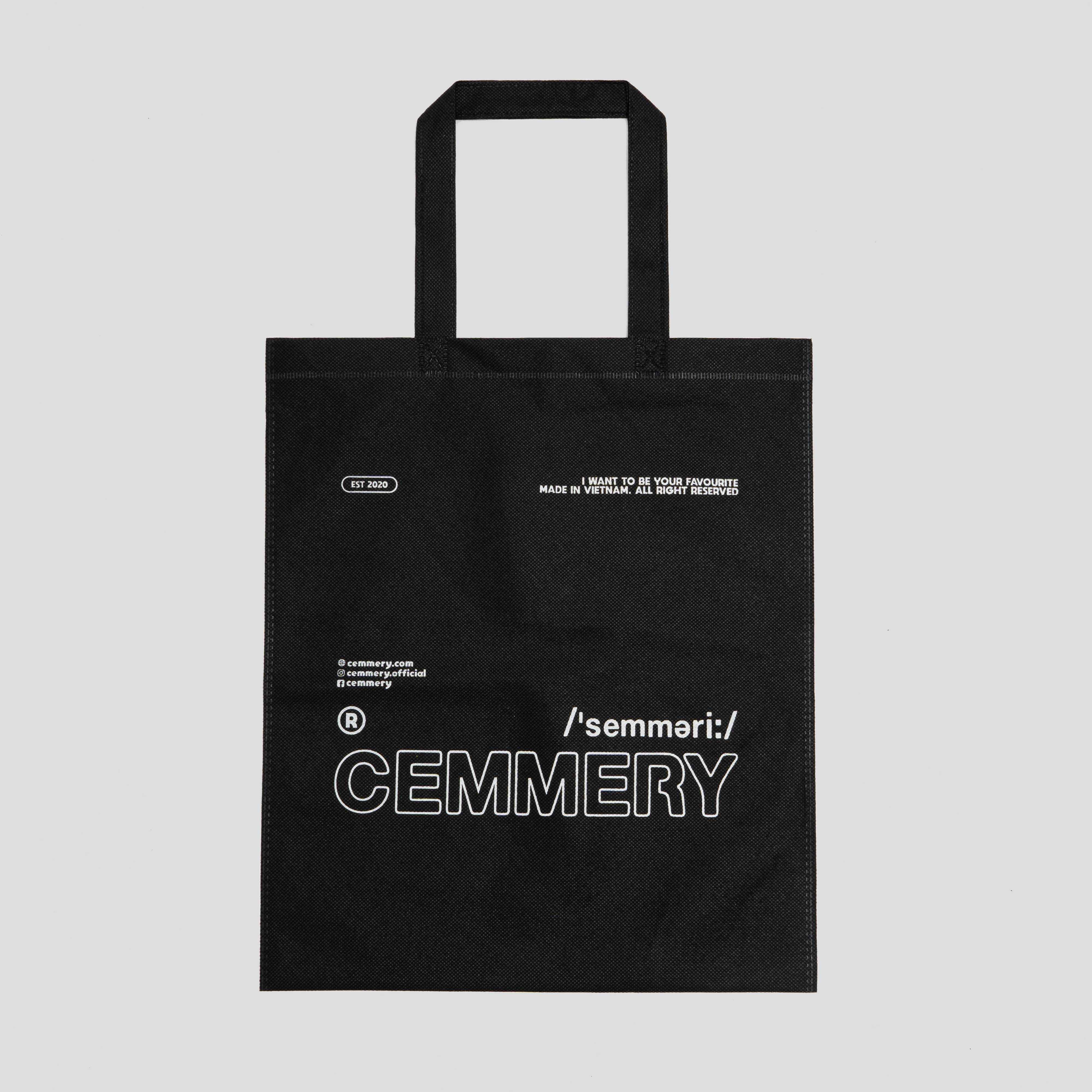 Túi vải không dệt localbrand cemmery "tote bag"