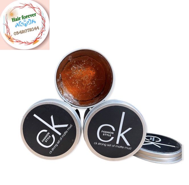 Sáp tạo kiểu tóc nam CK CLAY, giữ nếp tốt , không bị bết tóc, mùi hương chane nước hoa cực thơm_Hair forever love