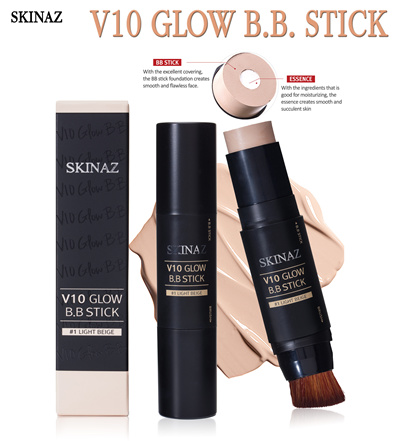[HCM]Kem nền SKINAZ V10 GLOW BB STICK