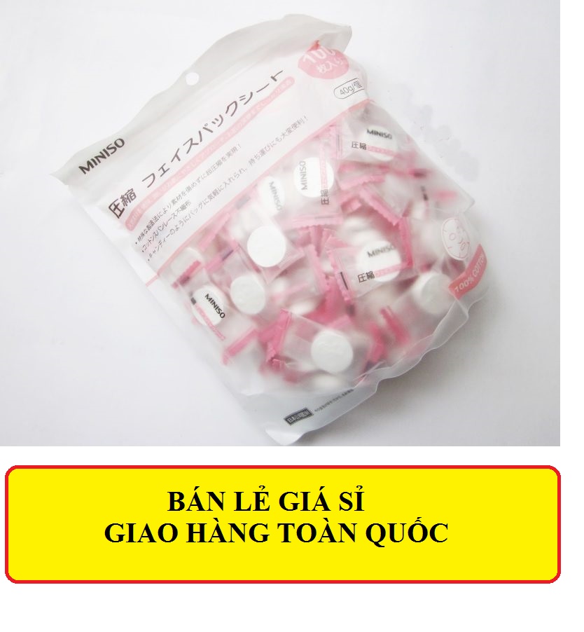 Mặt nạ giấy nén Miniso