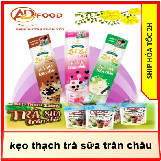1 túi kẹo thạch trà sữa trân châu siêu ngon
