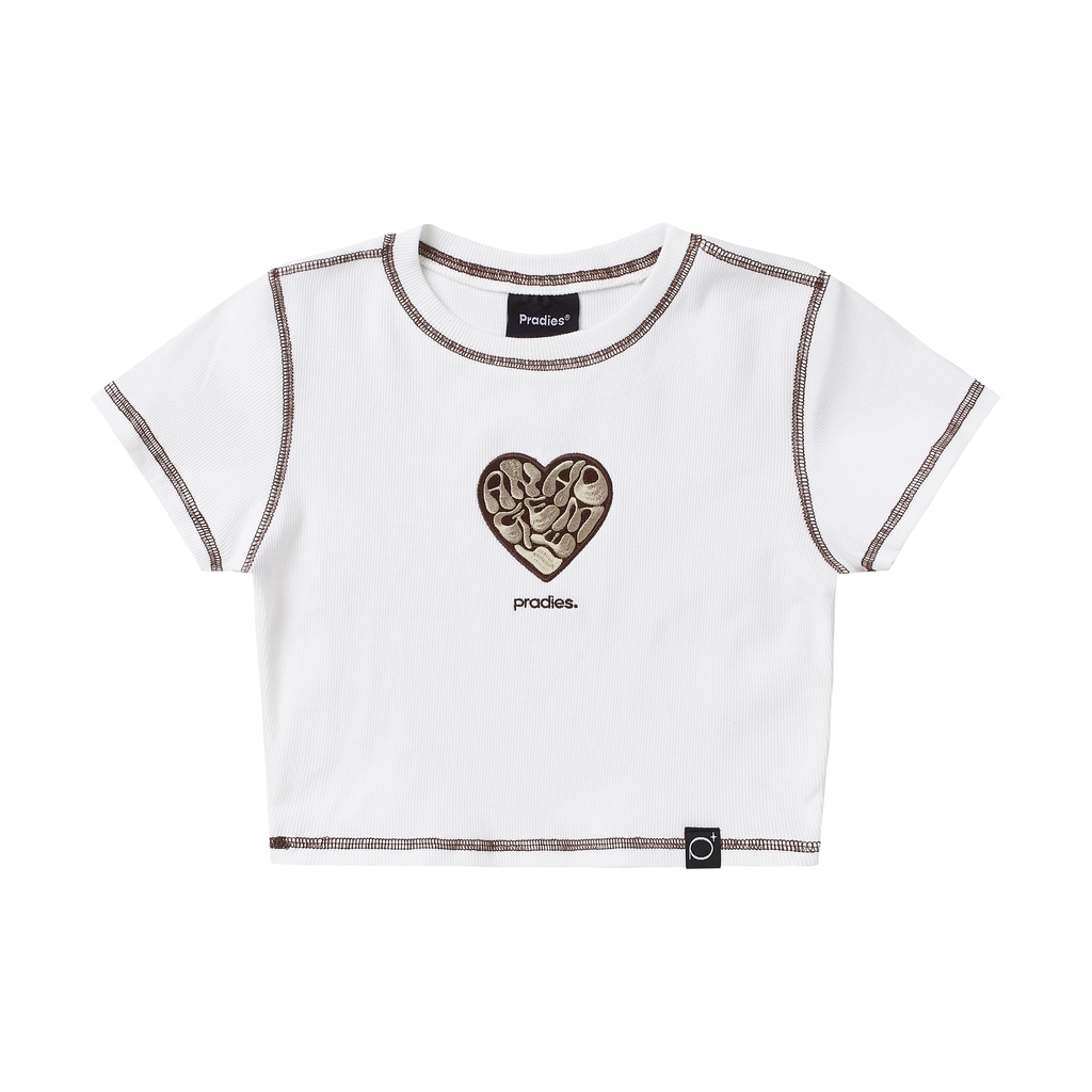 Áo croptop form ôm pradies central love