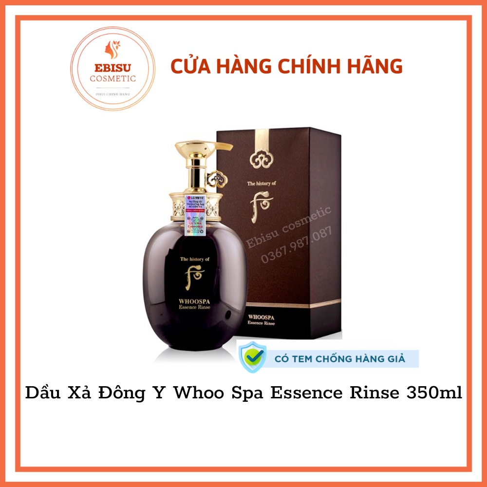 Dầu xả đông y whoo spa essence rinse 350ml_date mới nhất