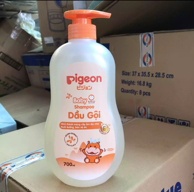 Dầu gội cho bé Pigeon 700ml cho da nhạy cảm
