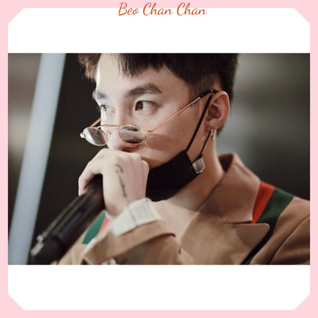 Kính râm kính mát kính mắt oval nhỏ tí hin hottrend Sơn Tùng