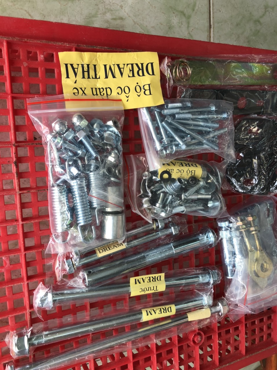 Combo trọn bộ óc tán cho anh em dọn xe dream thái