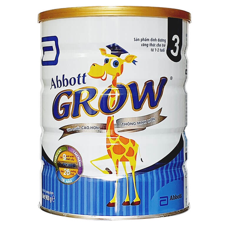 Sữa Bột Abbott Grow 3 900g