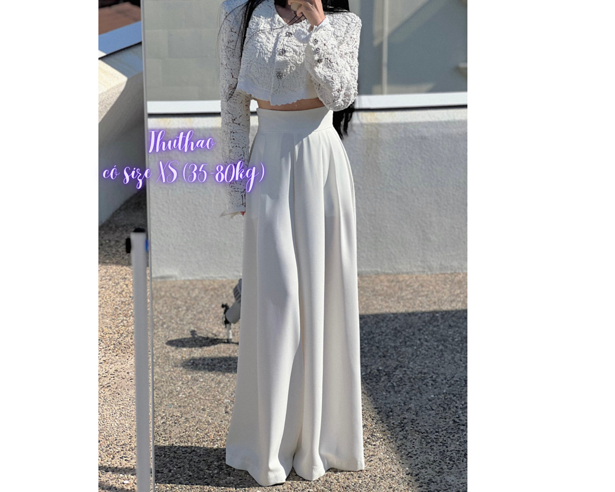 [Duy nhất 20H 10.11 - 13.11, Mua 2 giảm 10%] Quần ống váy dài 105cm gen eo hack dáng dài form đẹp, chất xịn cao cấp.