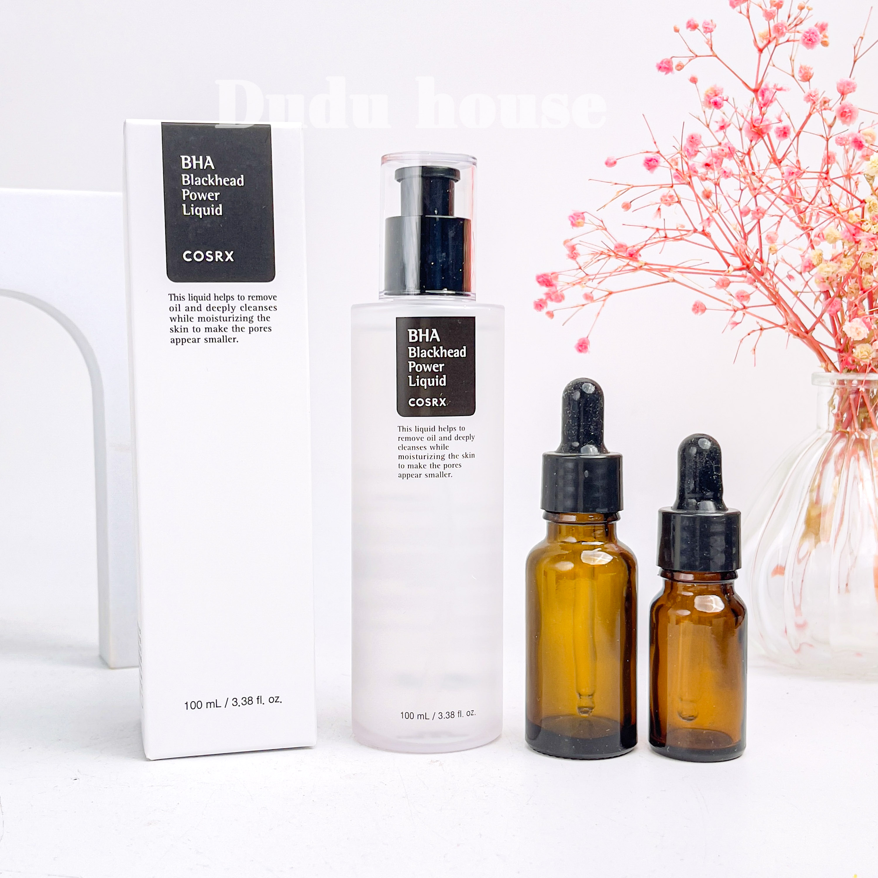 Tẩy da chết bha cosrx blackhead power liquid giảm mụn đầu đen 100ml