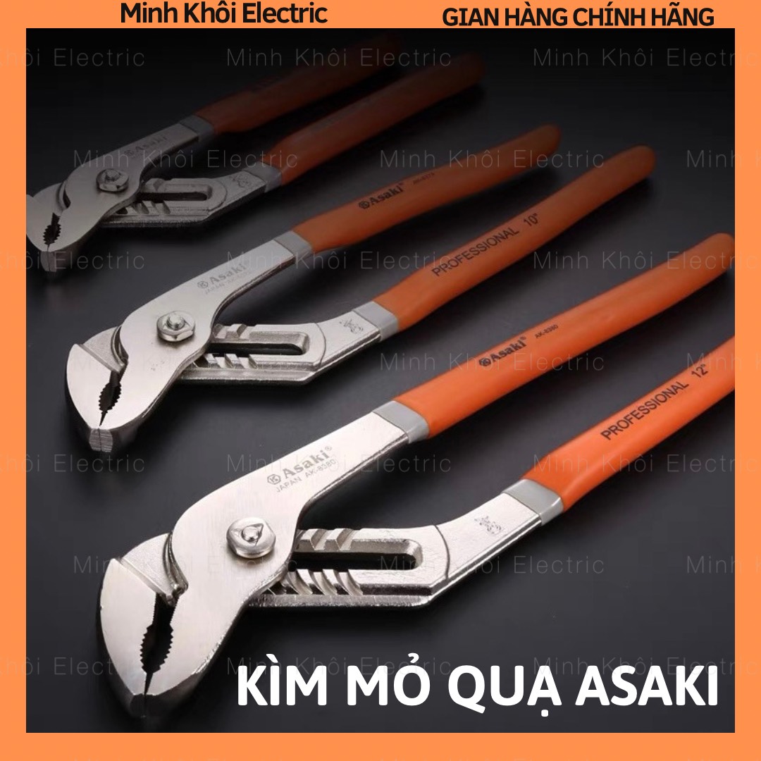 Kìm mỏ quạ asaki ak-8370, ak-8380 ,kềm mỏ quạ asaki 10 icnh và 12 inch, kìm asaki,kềm asaki,kim mo qua, kem mo qua
