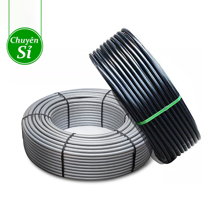 Ống LDPE 20mm đen, bạc - Nhựa nguyên sinh 100%