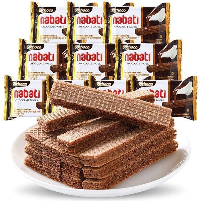 Bánh kem xốp natabi bịch 10 gói