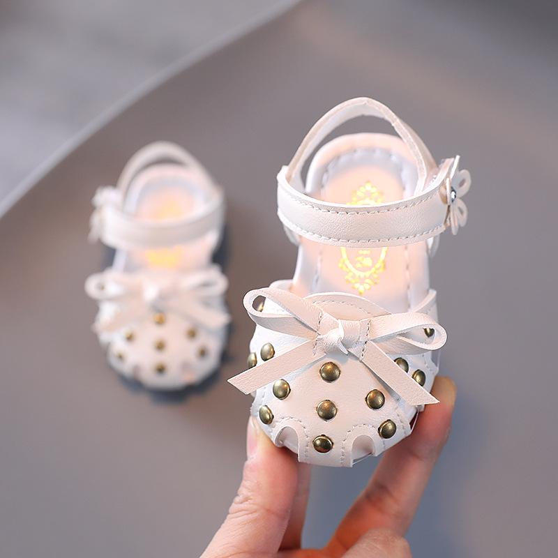 Dép sandal tập đi cao cấp cho bé gái SS049