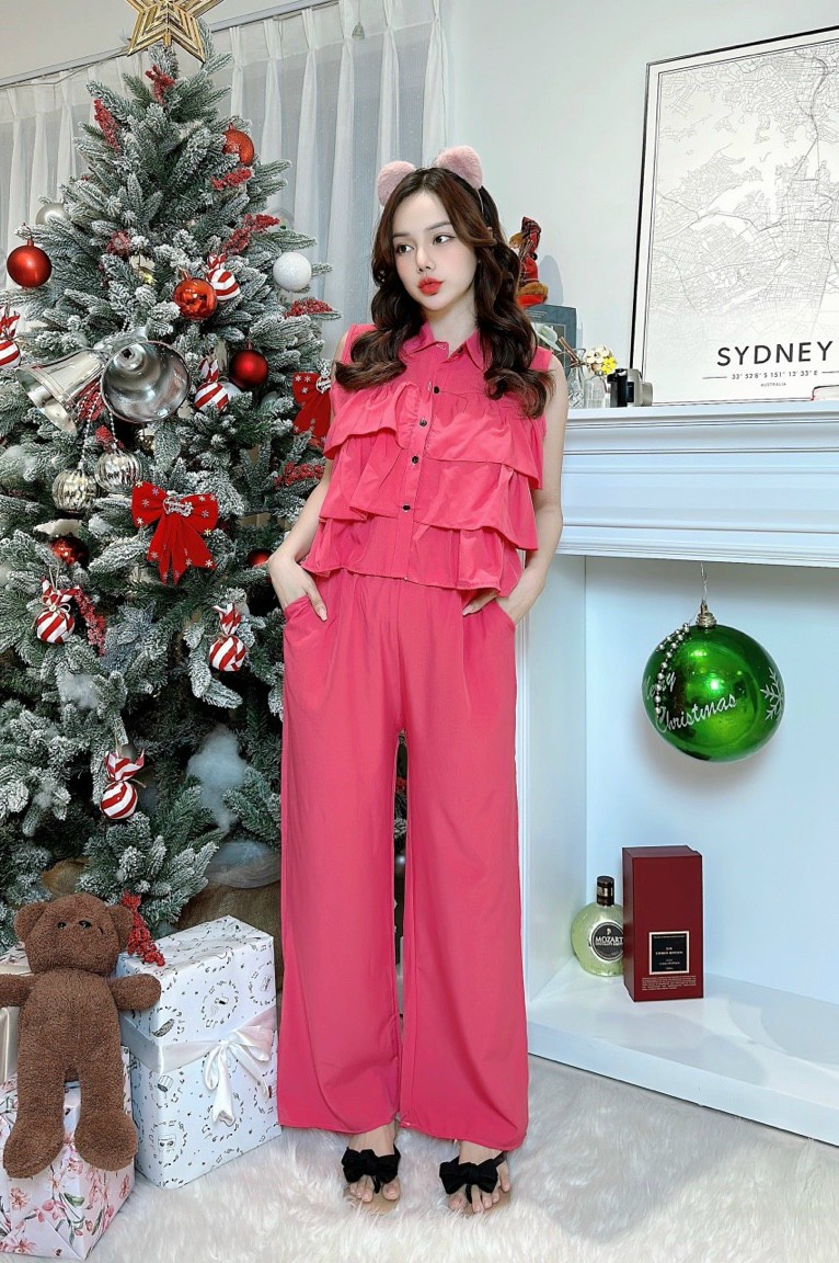 SET BỘ NỮ CÔNG SỞ NỮ PHONG CÁCH HÀN QUỐC SANG CHẢNH