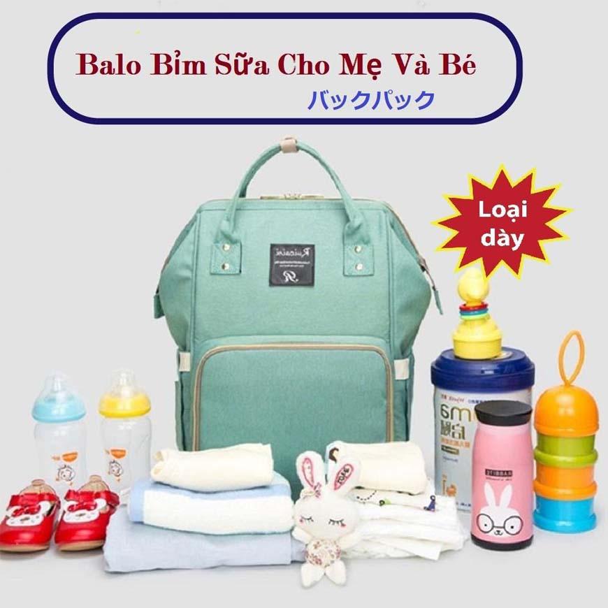 Túi đựng đồ trẻ em, Balo đựng đồ sau sinh cho mẹ và bé.Balo Đựng Đồ Sau Sinh Sử Dụng Chất Liệu Polyester Chống Thấm Balo Đa Năng Đựng Đồ Sau Sinh Cho Mẹ Và Bé Với 3 Ngăn Giữ Nhiệt Bình Sữa.