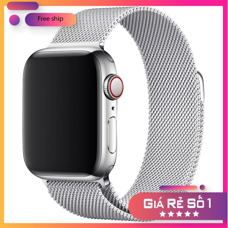 Dây apple watch milanese loop 38mm/40mm - dây nam châm bằng thép không gỉ