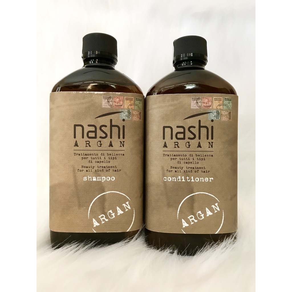 DẦU GỘI ĐẦU PHỤC HỒI HƯ TỔN NASHI ARGAN 500ML (Chính hãng)