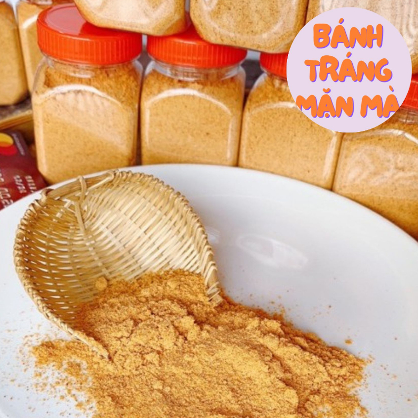 Muối nhuyễn Tây Ninh dùng thử hũ 100gram - Bánh tráng Mặn Mà