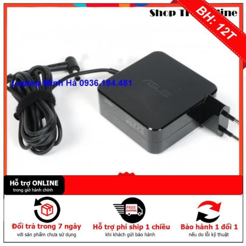 Sạc laptop asus vuông 19v 2.37a hoặc 3.42a zin chân to