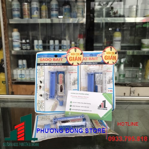Thuốc diệt gián Gado Bait (tuýp 5ml)- gel diệt gián hiệu quả cao