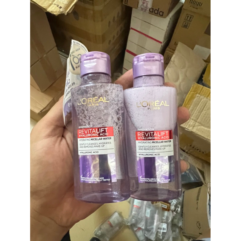 Nước Tẩy Trang LOréal Paris Dành Cho Da Dầu mini 95ml Revitalift Crystal Purifying Micellar Water
