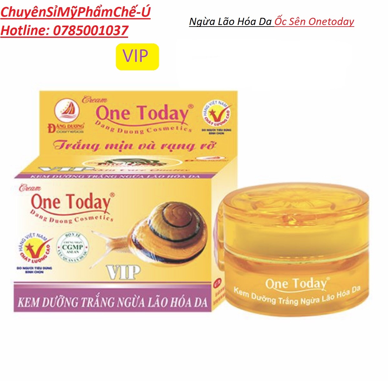 Kem ốc sên onetoday dòng 20g và 30g