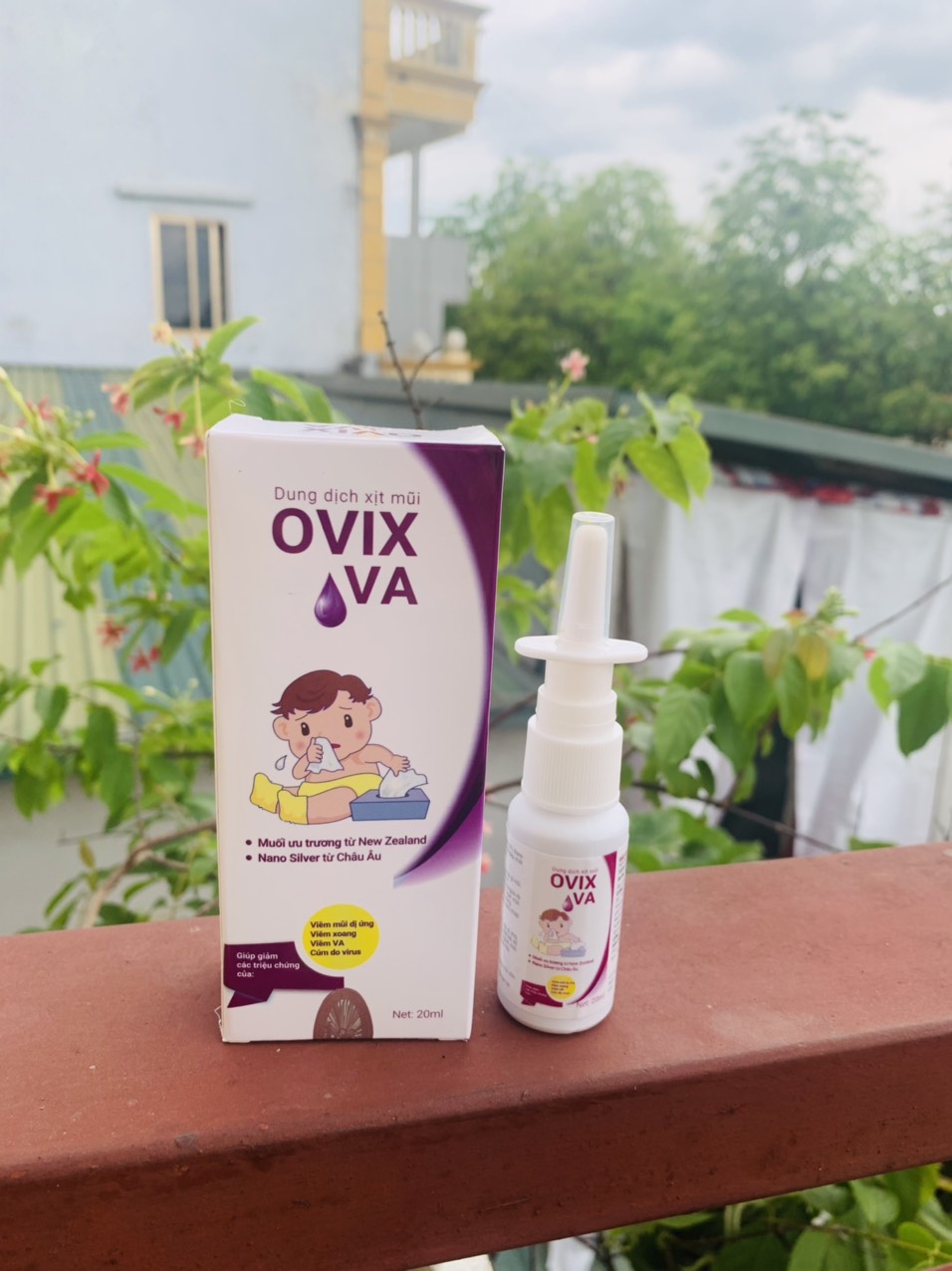 Xịt mũi ovix va