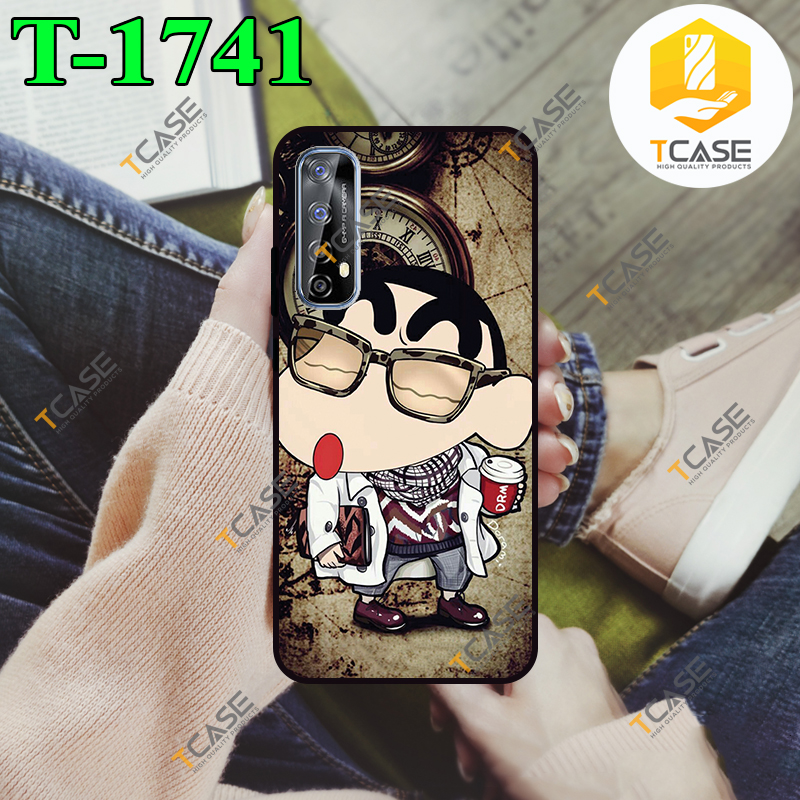 Ốp lưng realme 7 in hình hoạt hình nhiều mẫu phần b