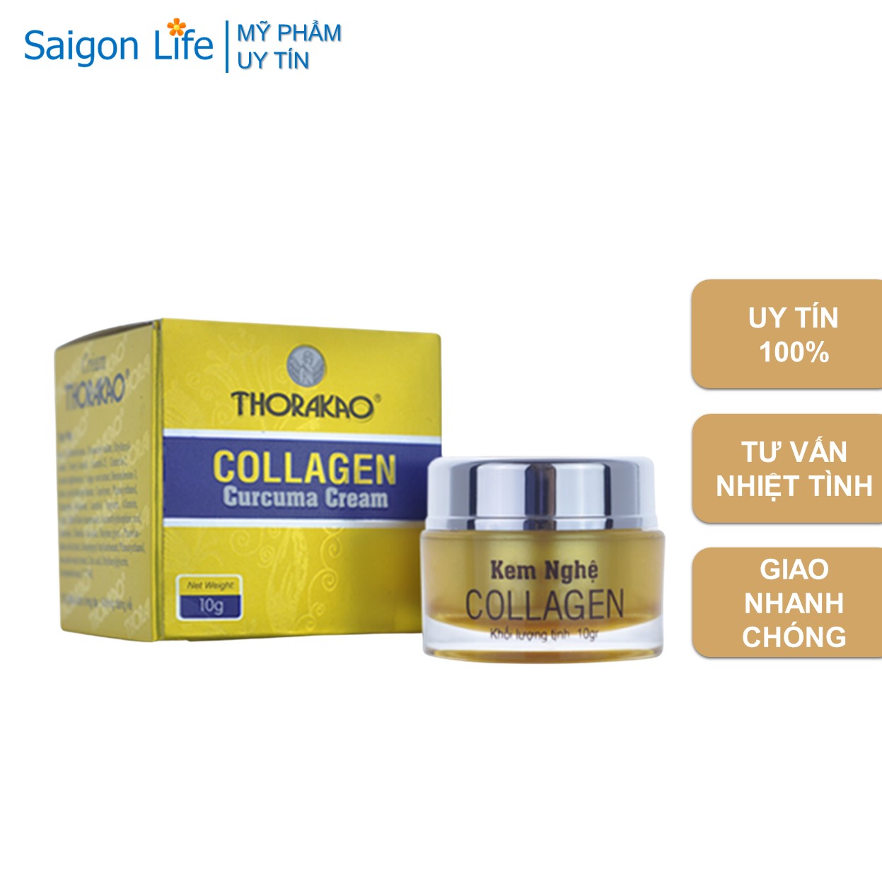 Kem nghệ Collagen Thorakao 10g