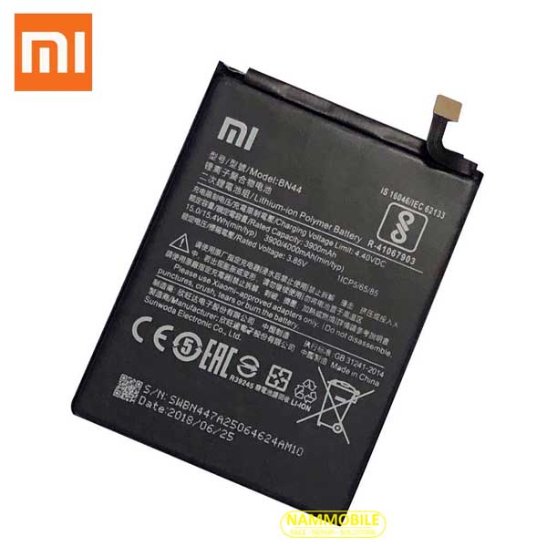 Pin xiaomi redmi 5 plus - redmi note 5 bn44 4000mah zin + tặng siu dán pin + freeship