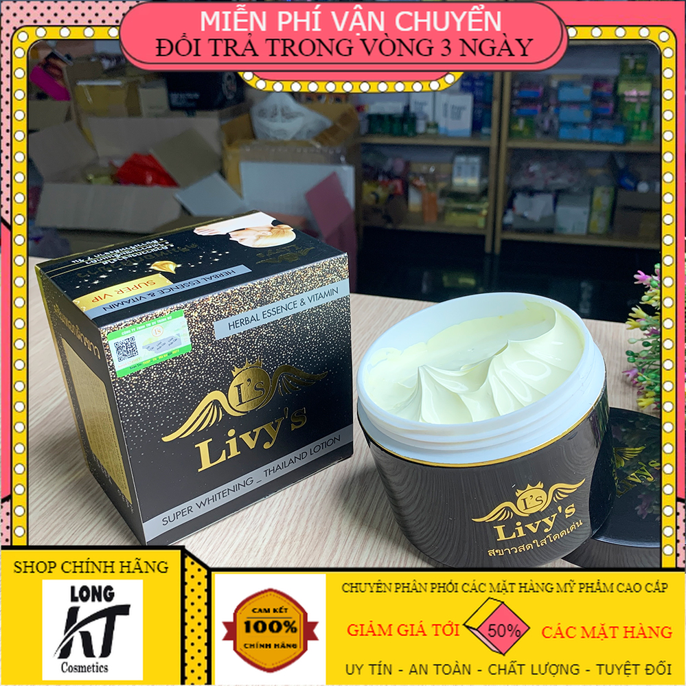 Hàng thái lan - siêu trắng - kem body lotion trắng da livy đen thái lan - nhập khẩu