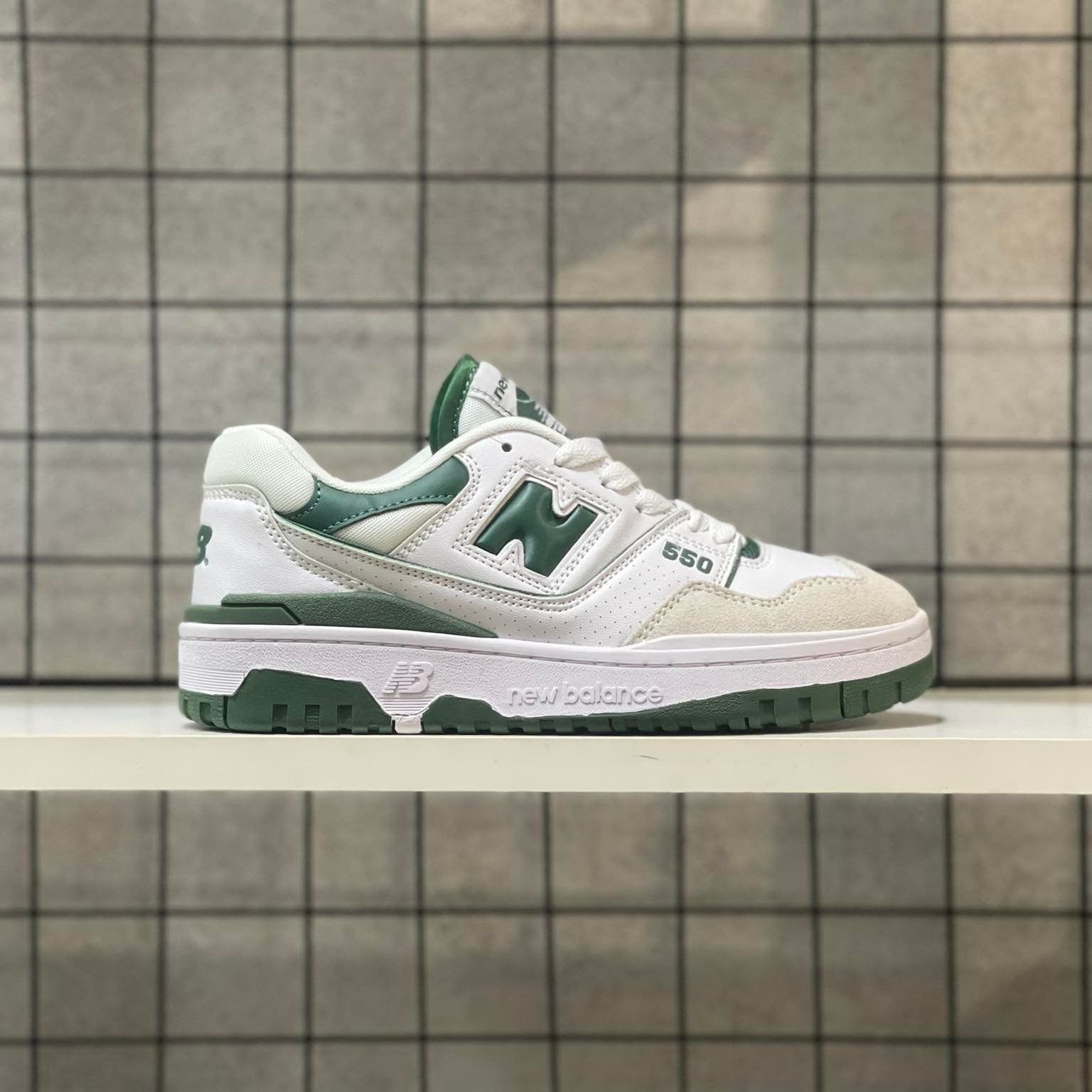 |freeshipmax+tặng vớ| giày sneaker thể thao nam nữ nb 550 3 màu