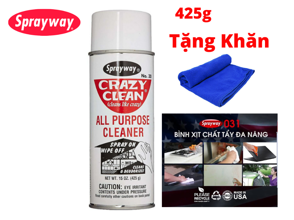 Sprayway Crazy Clean All-Purpose Cleaner