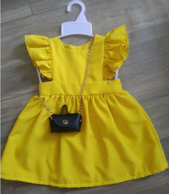 Váy cho bé gái tay cánh tiên lụa cao cấp 8-32kg Angel Baby Thời Trang Thiết Kế