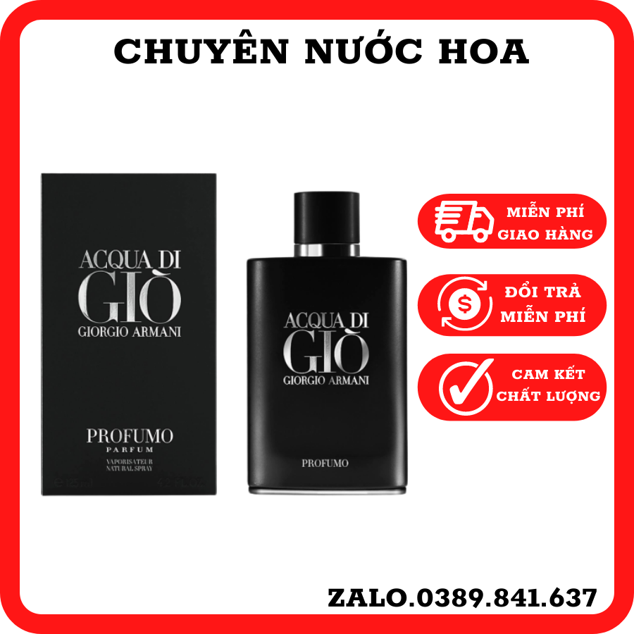 Nước Hoa Nam Acqua Di Gio dung tích100ml