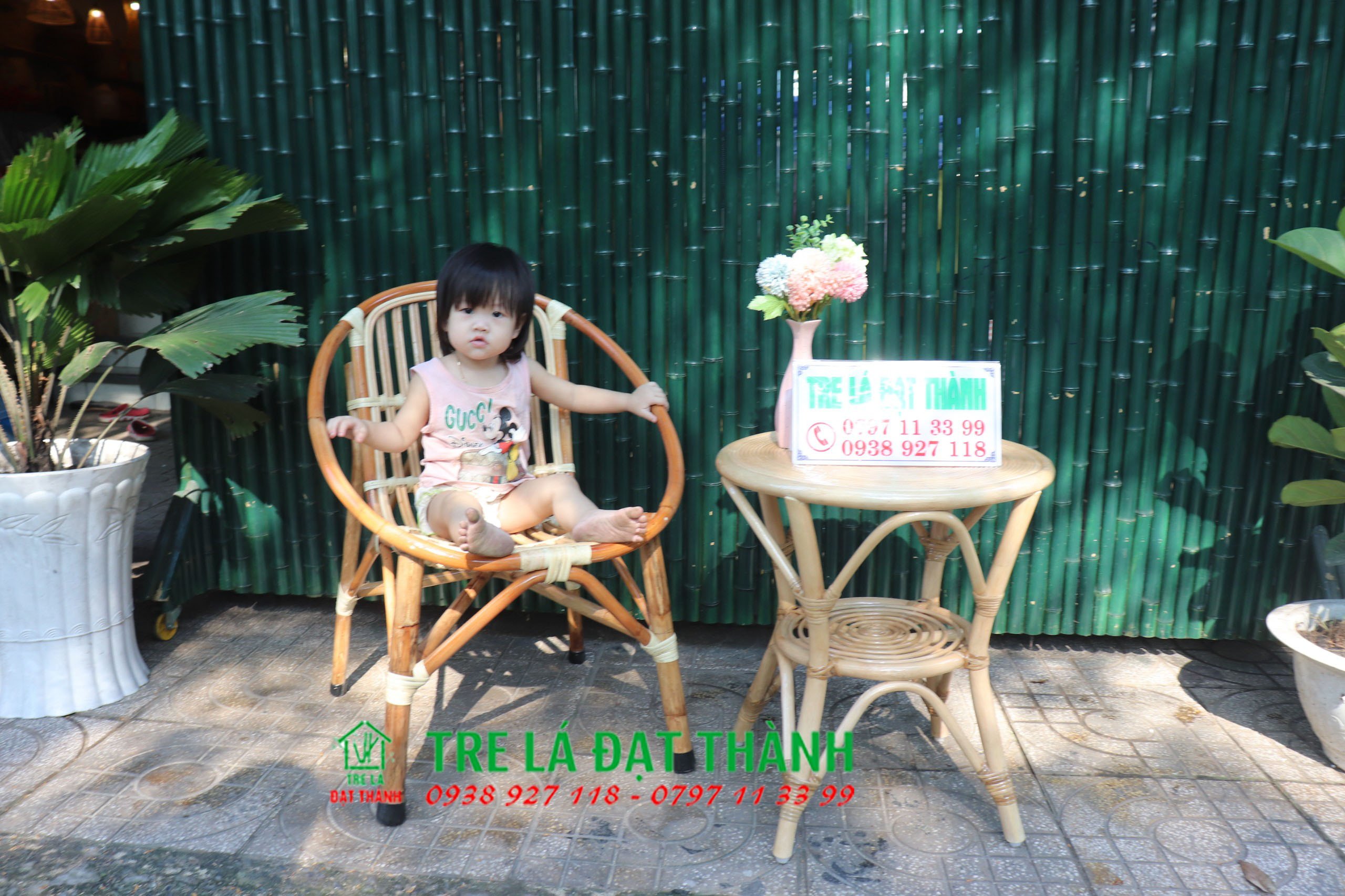 Ghế sò mây cà phê, ghế mây thư giãn, nội thất mây tre cho quán cà phê, homestay, resort