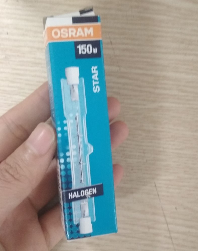 Combo 5 bóng halogen đũa 150w 230v osram