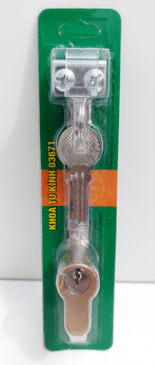 Khóa tủ kính việt tiệp - 03671