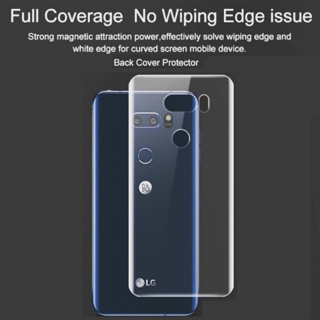 Dán dẻo ppf mặt lưng lg v30 trong/ nhám, hàng ppf xịn chất lượng độ đàn hồi cao, dễ dán