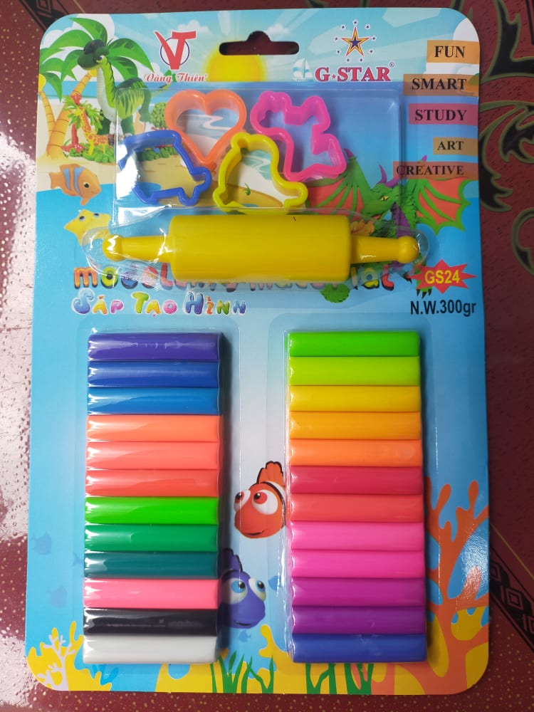 Đất nặn (sét) có khuôn tạo hình cho bé THÁI LAN CHÍNH HÃNG, AN TOÀN CHO BÉ SỬ DỤNG