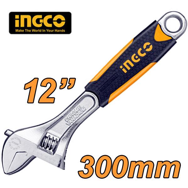 12inch mỏ lết cán bọc nhựa ingco hadw131128