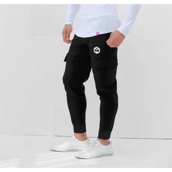 Quần jogger túi hộp chất nỉ dày dặn, quần jogger nam thời trang - gym max b1103