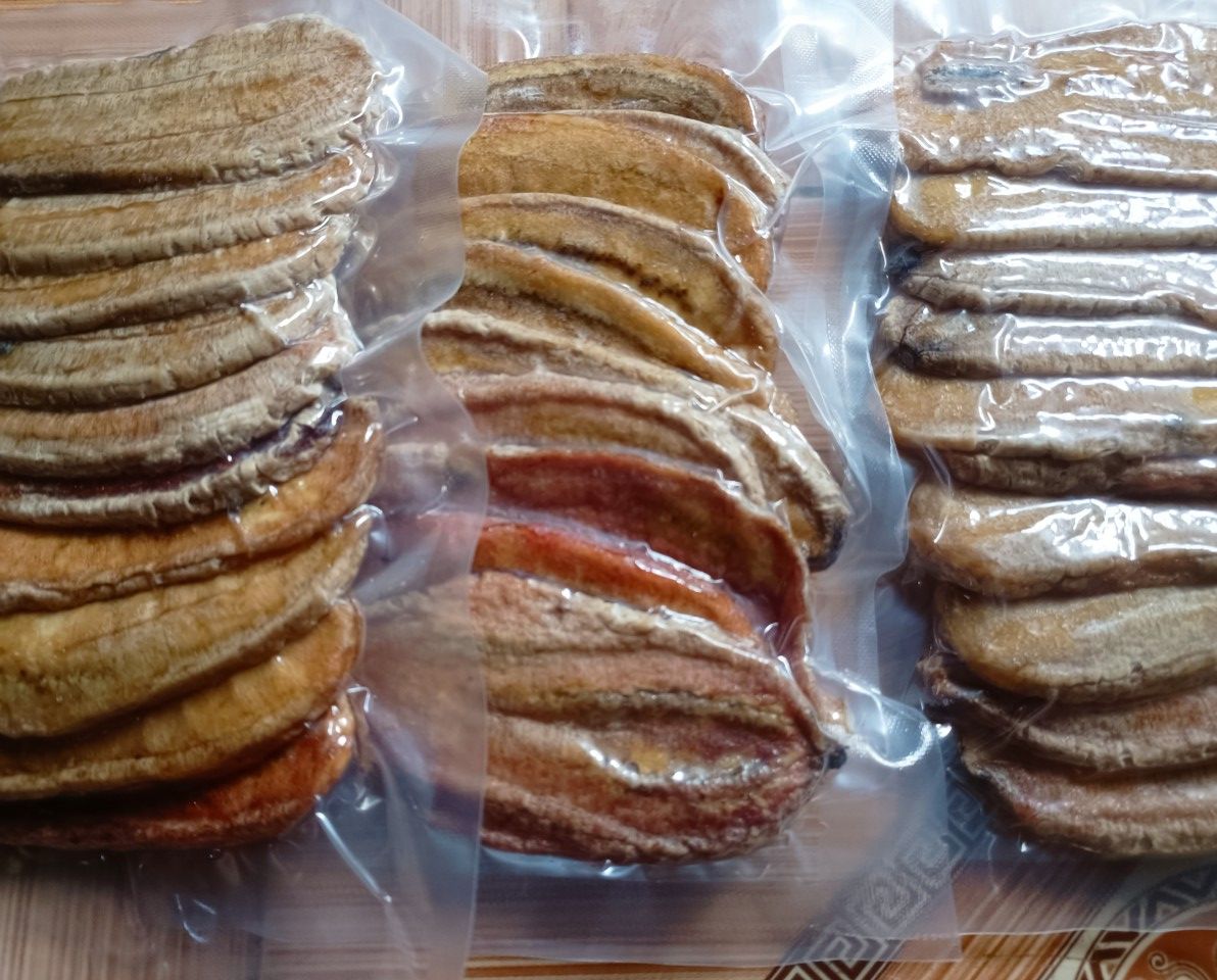 Chuối sấy dẻo không đường - túi 1kg