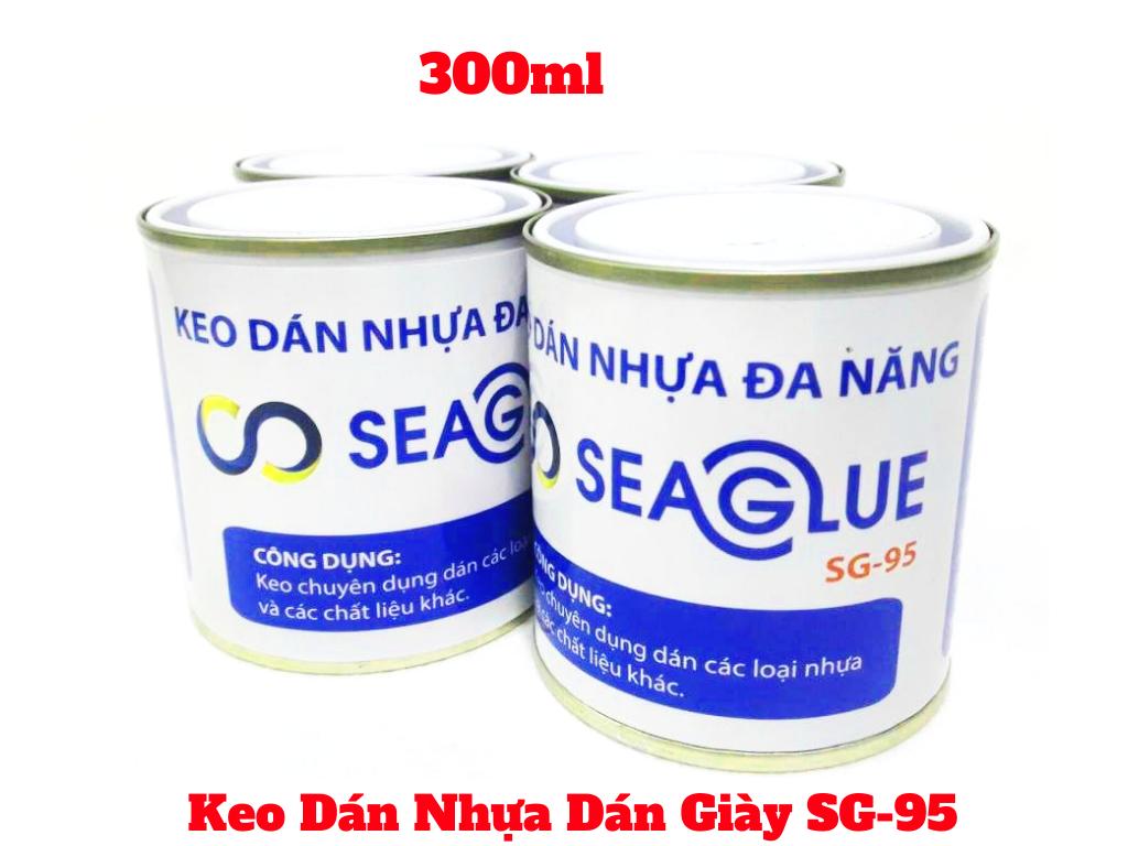 Keo dán giày dán nhựa siêu dính chống nước Seaglue SG95 300ml