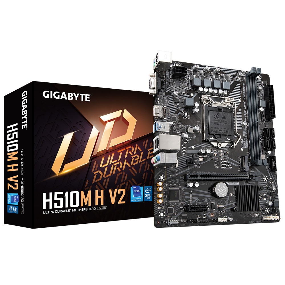 Mainboard gigabyte h510m h v2 - socket lga1200 - hàng chính hãng - bảo hành 36 tháng