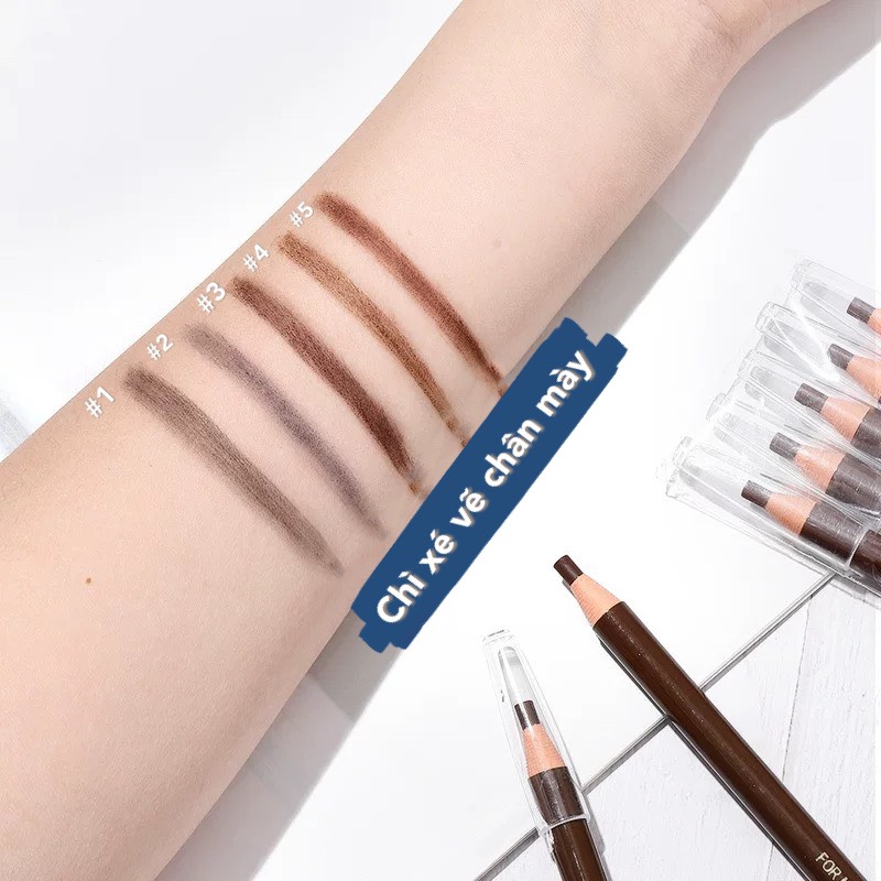 [HCM]Chì xé kẻ chân mày - mới học phẩy sợi Cosmetic Art Eyebrow Pencil - Girlstalk Shop